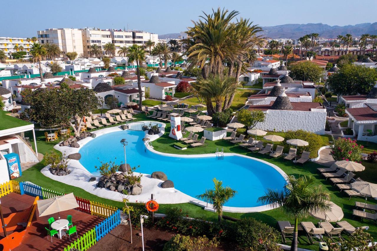 Mur Bungalows Parque Romantico Playa del Inglés Exterior foto